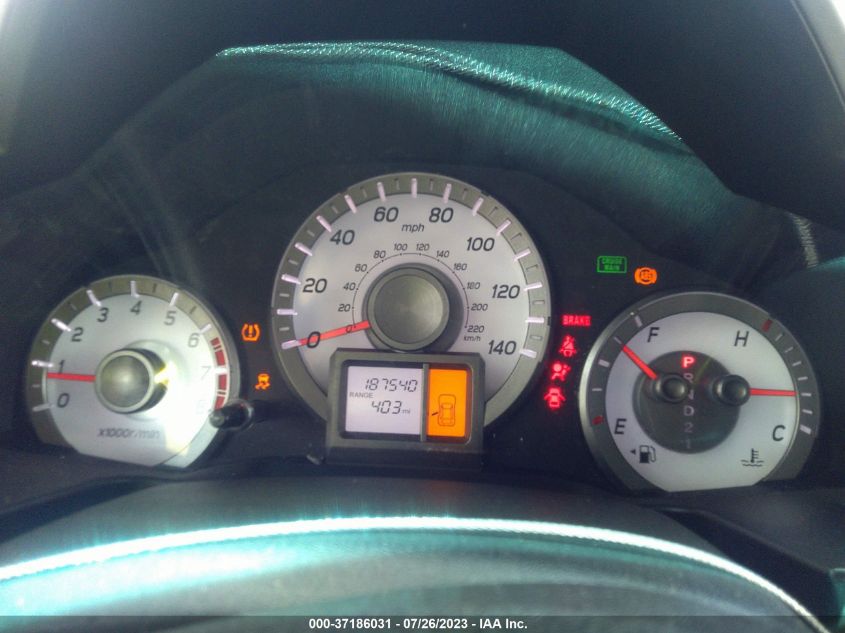 2013 HONDA PILOT LX - 5FNYF3H21DB027062