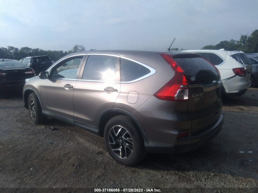 2016 HONDA CR-V SE - 5J6RM3H40GL029649