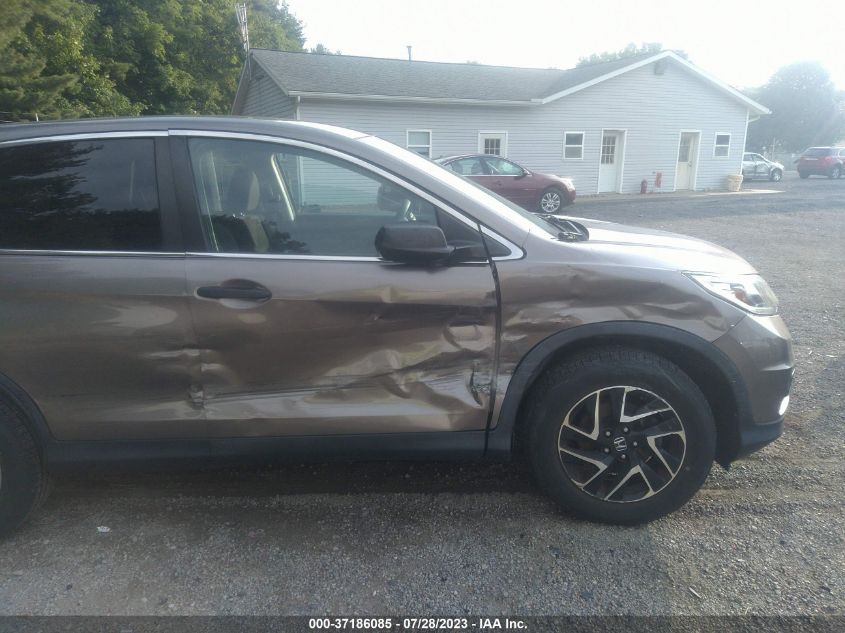 2016 HONDA CR-V SE - 5J6RM3H40GL029649