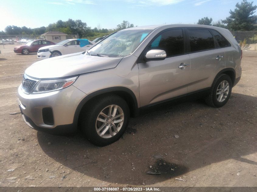 2014 KIA SORENTO LX - 5XYKT3A67EG459256