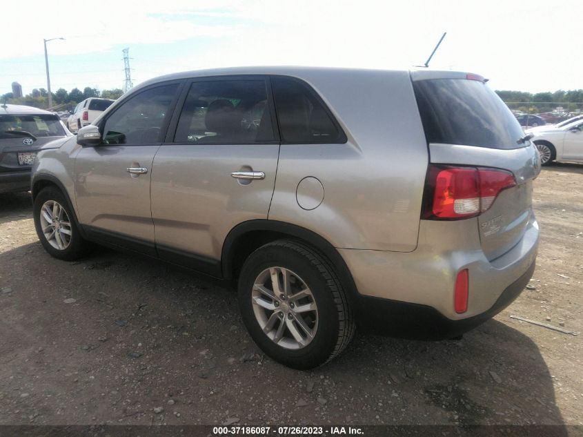 2014 KIA SORENTO LX - 5XYKT3A67EG459256