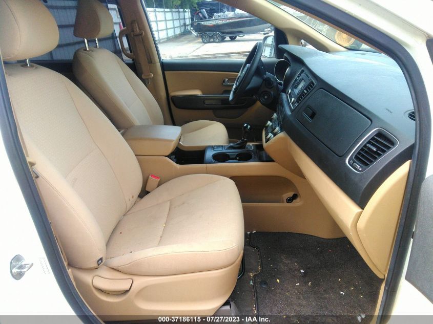2016 KIA SEDONA LX - KNDMB5C16G6131342