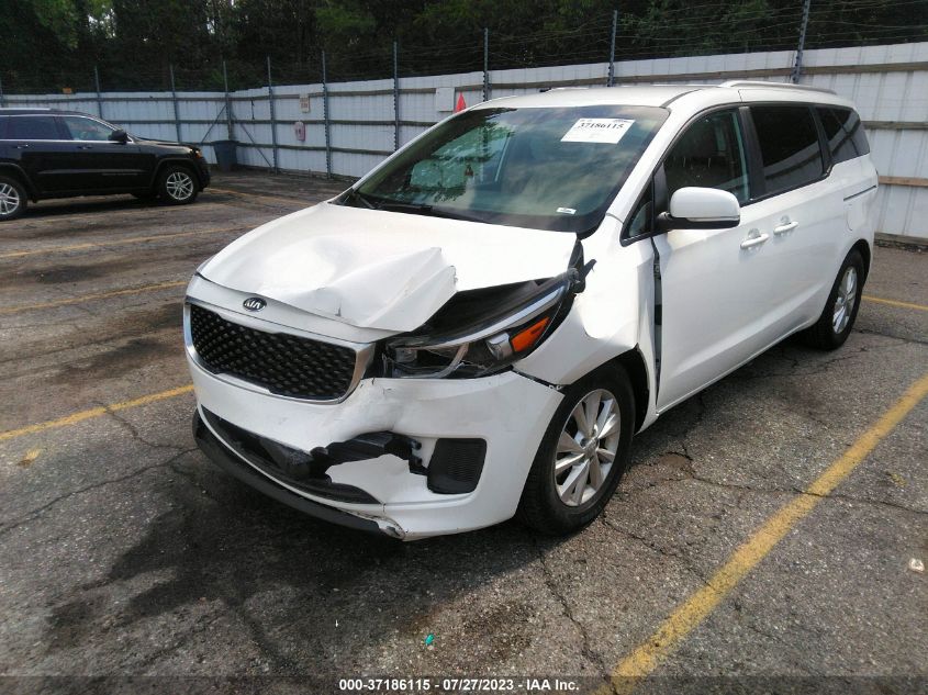 2016 KIA SEDONA LX - KNDMB5C16G6131342