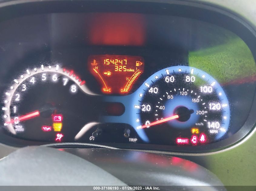 2014 NISSAN CUBE S JN8AZ2KR1ET351785