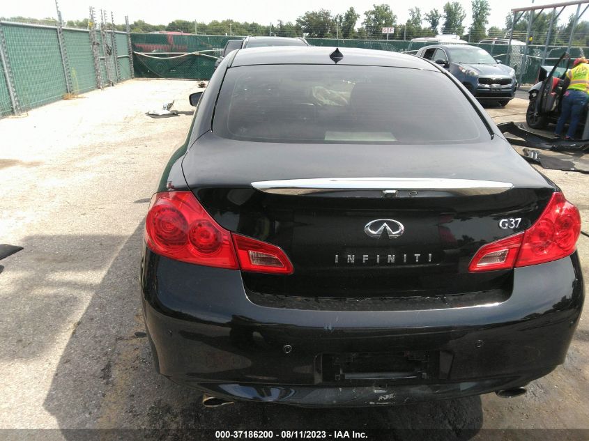 2013 INFINITI G37 SEDAN JOURNEY JN1CV6AP4DM718682