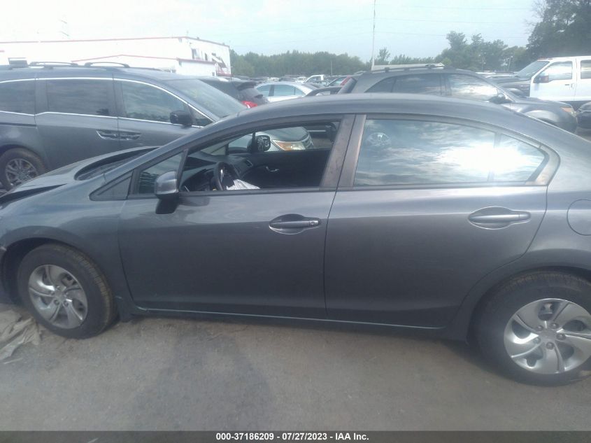 2013 HONDA CIVIC SDN LX - 2HGFB2F52DH500635