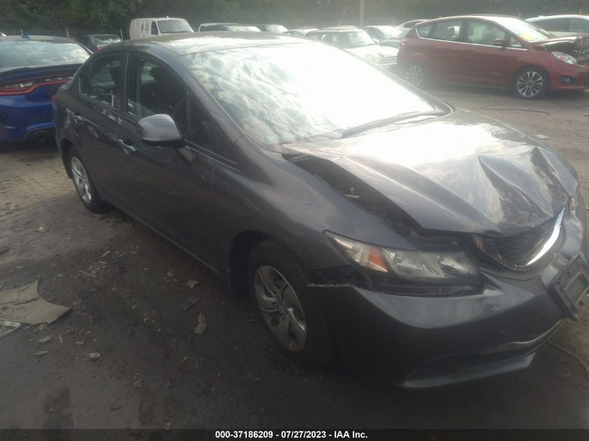 2013 HONDA CIVIC SDN LX - 2HGFB2F52DH500635