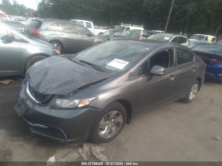 2013 HONDA CIVIC SDN LX - 2HGFB2F52DH500635