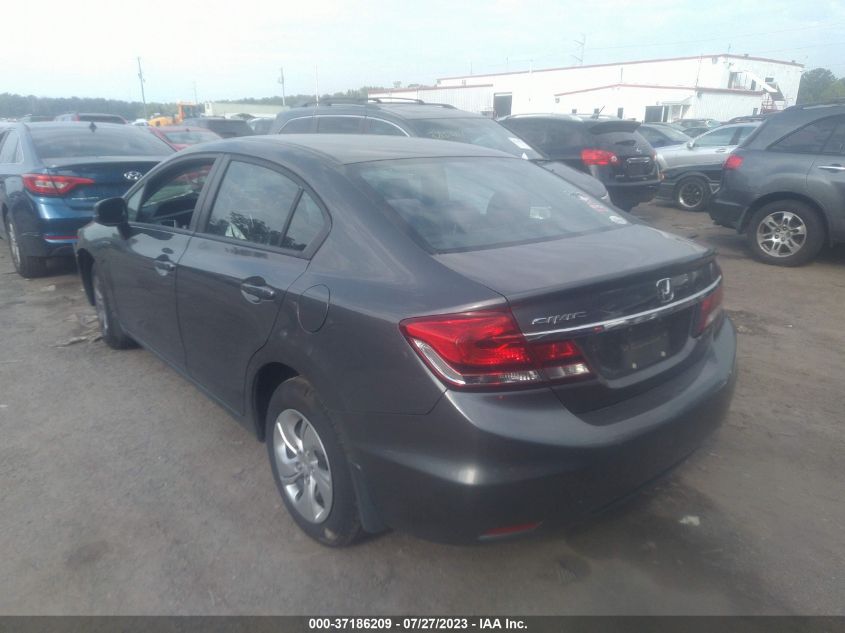 2013 HONDA CIVIC SDN LX - 2HGFB2F52DH500635