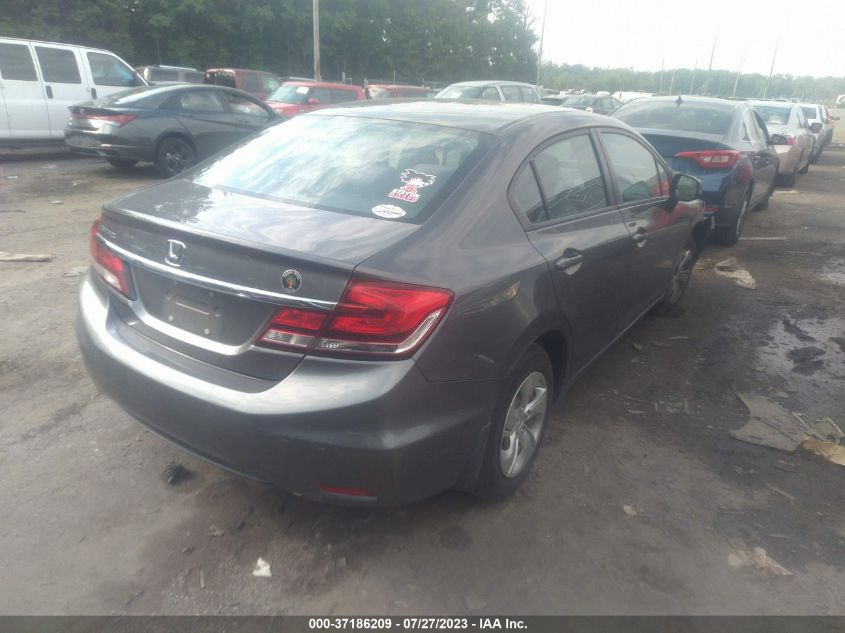 2013 HONDA CIVIC SDN LX - 2HGFB2F52DH500635