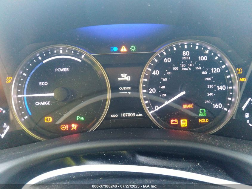 2013 LEXUS GS 450H HYBRID JTHBS1BL1D5002251