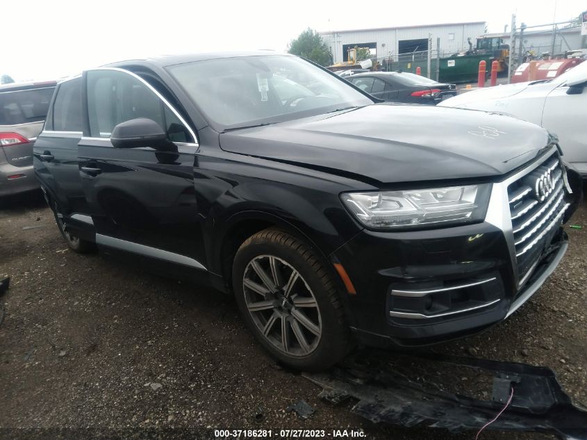 2017 AUDI Q7 PREMIUM PLUS - WA1LAAF74HD036390