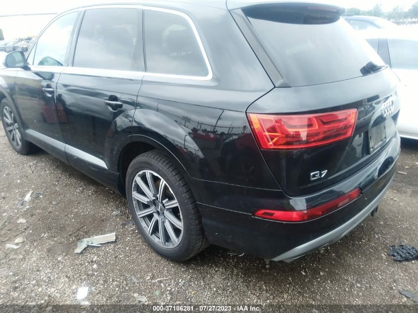 2017 AUDI Q7 PREMIUM PLUS - WA1LAAF74HD036390