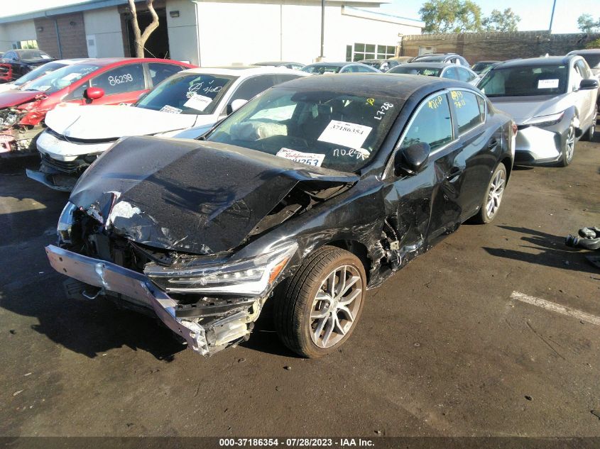 2022 ACURA ILX W/PREMIUM PACKAGE - 19UDE2F7XNA001436