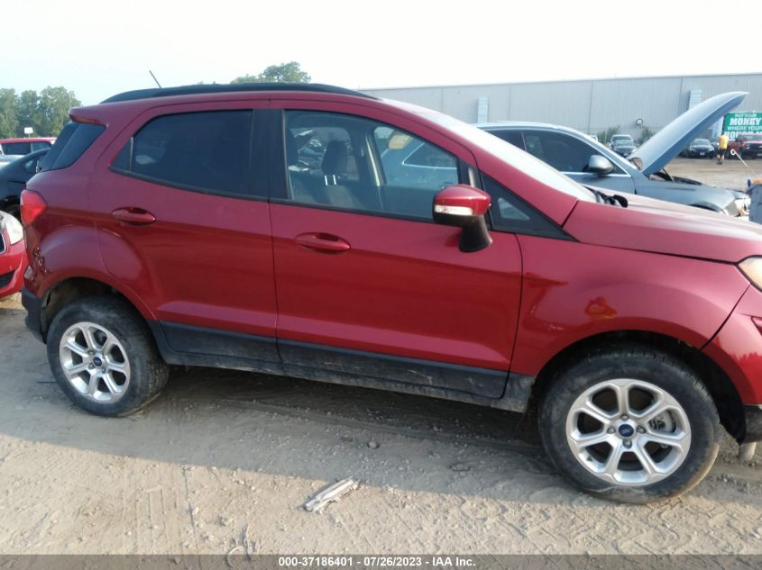2018 FORD ECOSPORT SE - MAJ6P1UL6JC189968
