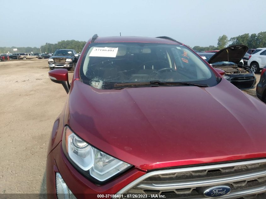 2018 FORD ECOSPORT SE - MAJ6P1UL6JC189968