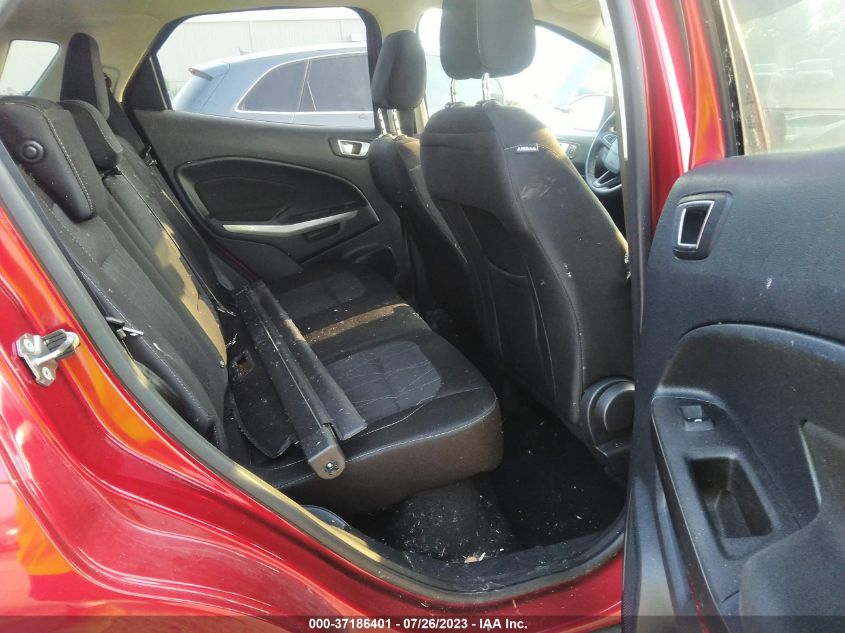 2018 FORD ECOSPORT SE - MAJ6P1UL6JC189968