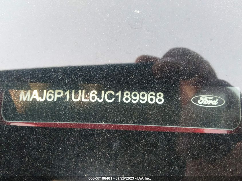 2018 FORD ECOSPORT SE - MAJ6P1UL6JC189968