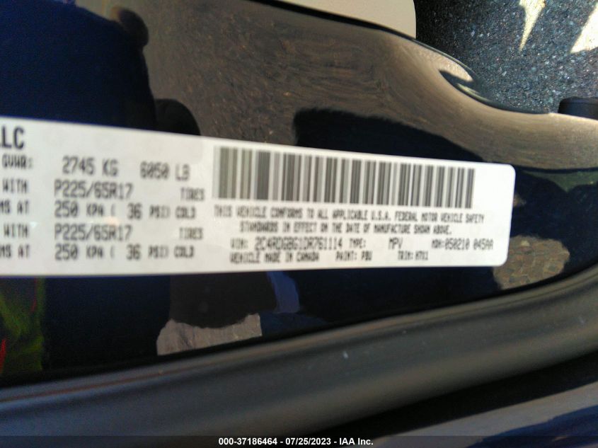 2013 DODGE GRAND CARAVAN SE - 2C4RDGBG1DR761114
