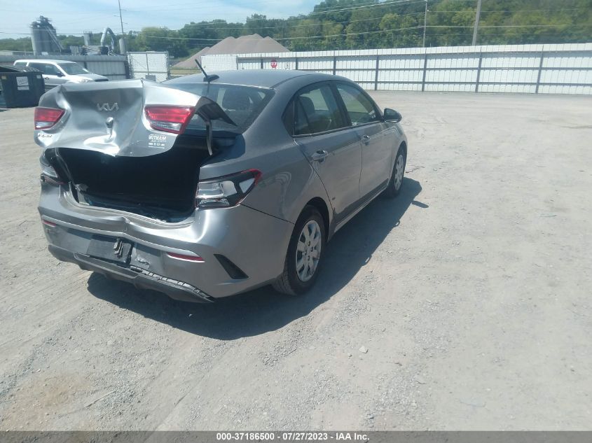 3KPA24AD5NE477514 Kia Rio LX/S 4