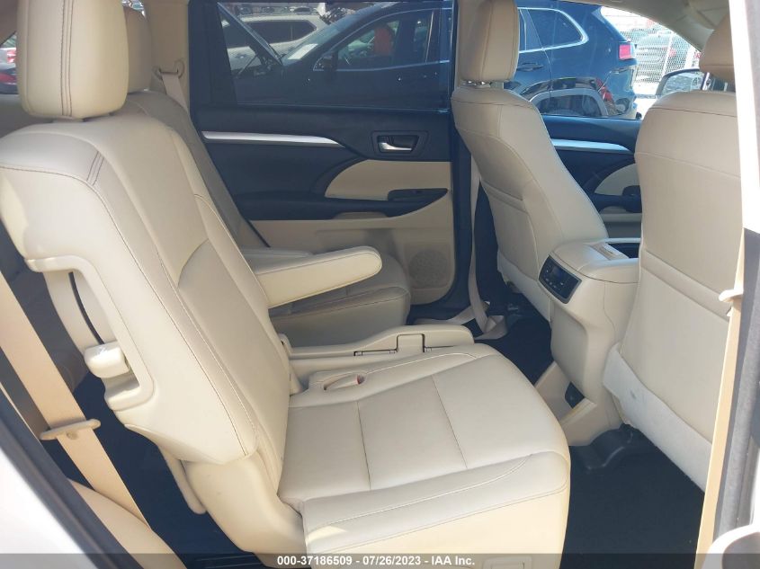 2016 TOYOTA HIGHLANDER XLE - 5TDJKRFH8GS354131