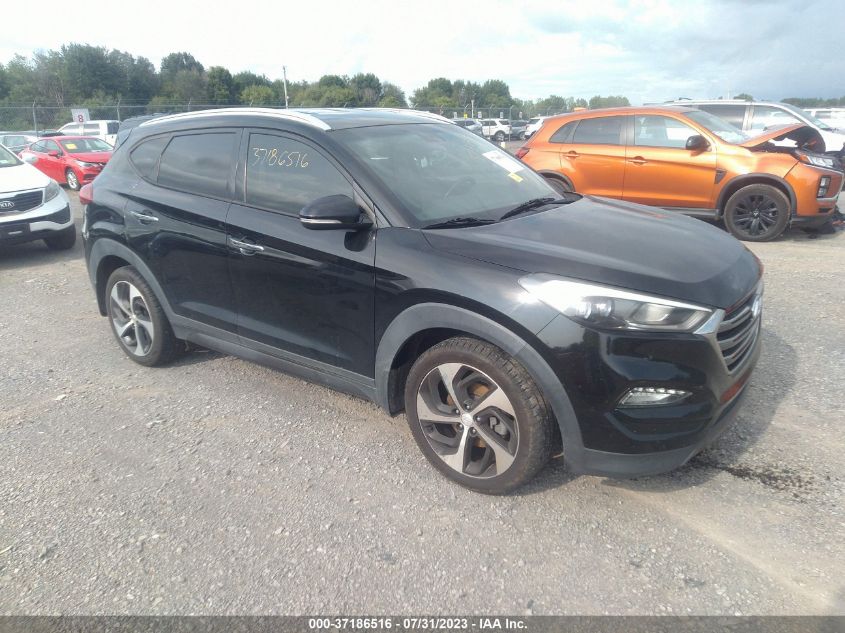 2016 HYUNDAI TUCSON LIMITED - KM8J33A27GU046517