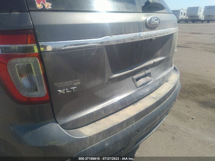 2013 FORD EXPLORER XLT - 1FM5K8D84DGA80376