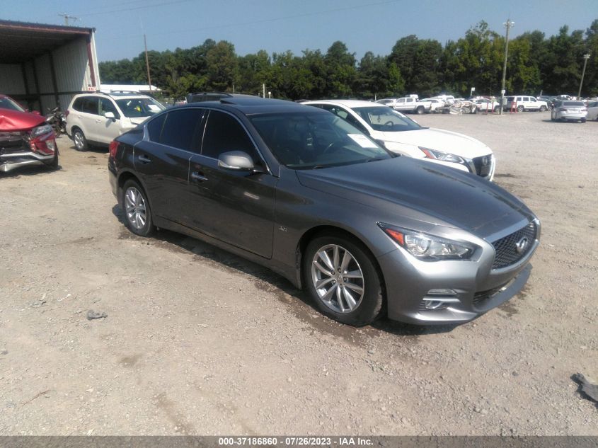 2016 INFINITI Q50 3.0T PREMIUM - JN1EV7AR0GM345905