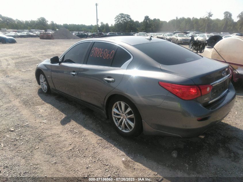 2016 INFINITI Q50 3.0T PREMIUM - JN1EV7AR0GM345905
