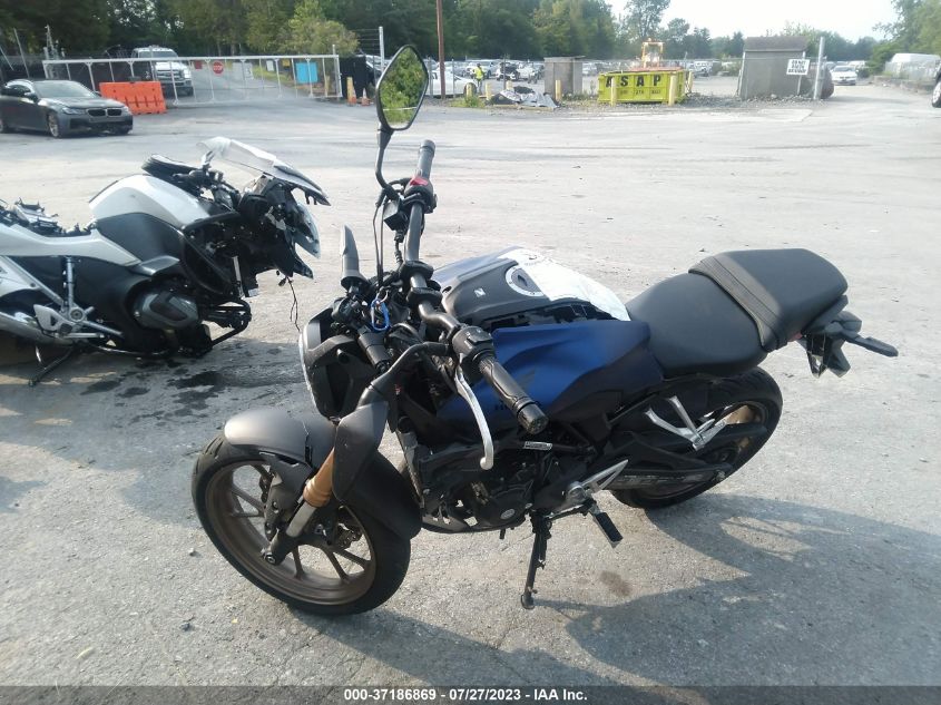 2021 HONDA CBF300 NA MLHNC5557M5101279