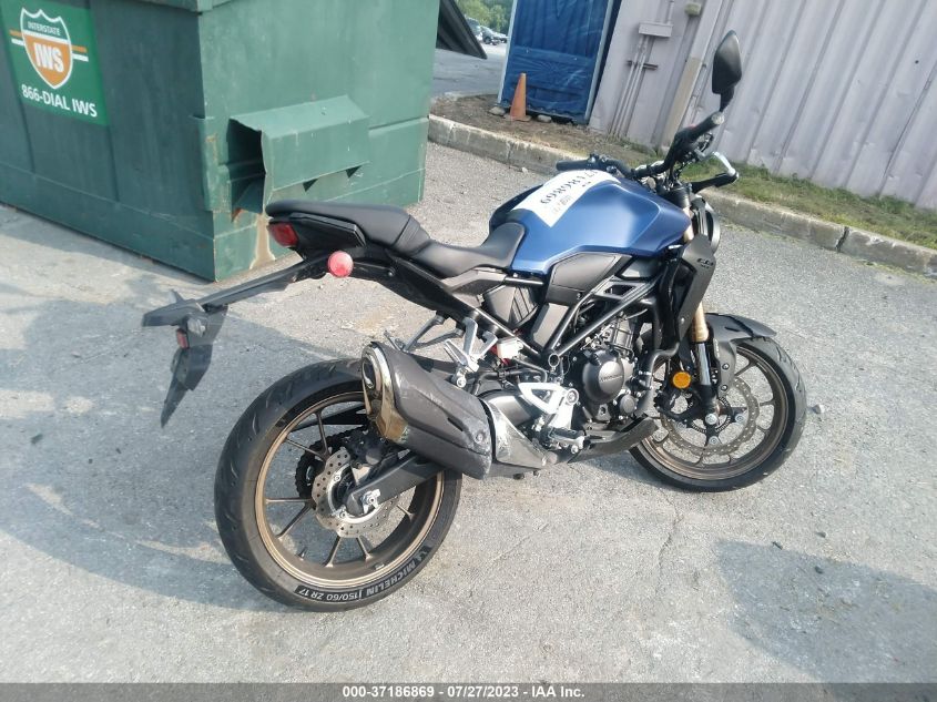 2021 HONDA CBF300 NA MLHNC5557M5101279
