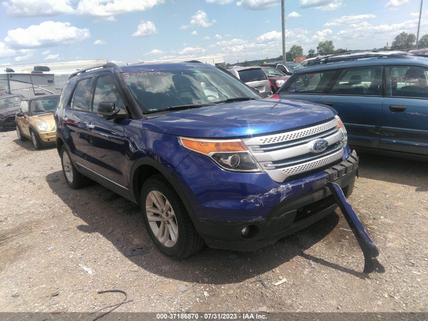 2013 FORD EXPLORER XLT - 1FM5K8D88DGA78517