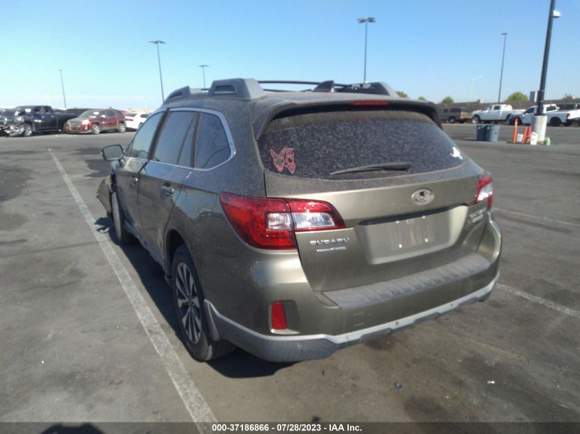 2017 SUBARU OUTBACK LIMITED - 4S4BSANCXH3356649