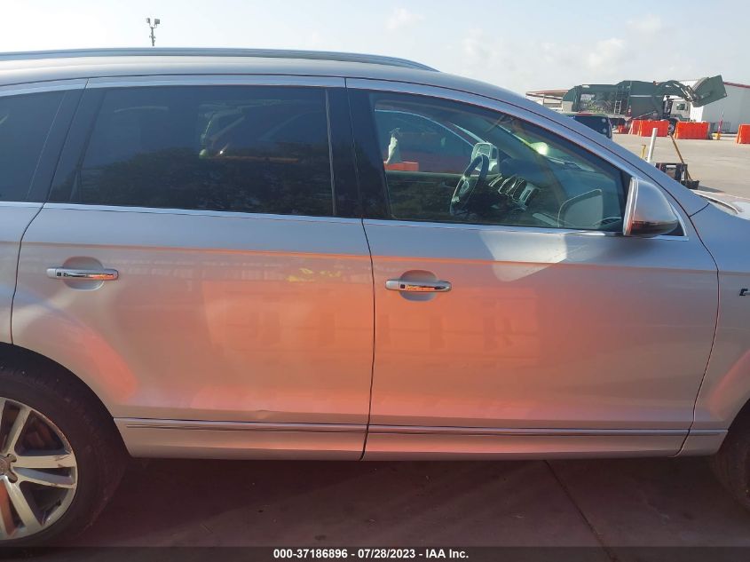 2014 AUDI Q7 3.0T PREMIUM PLUS - WA1LGAFE0ED002844