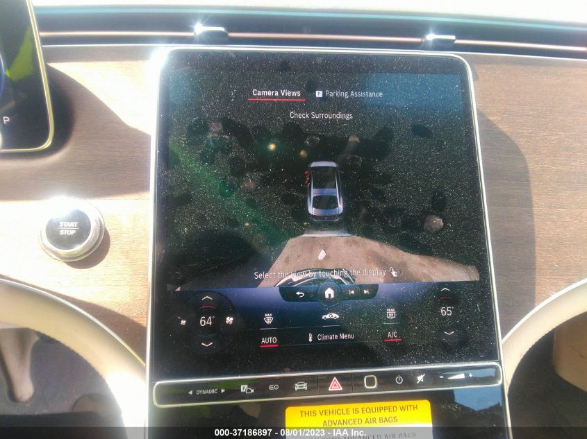 2022 MERCEDES-BENZ EQS EQS 450+ W1KCG2DB7NA008622