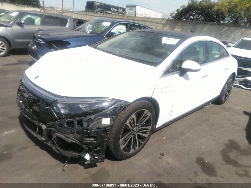 2022 MERCEDES-BENZ EQS EQS 450+ W1KCG2DB7NA008622