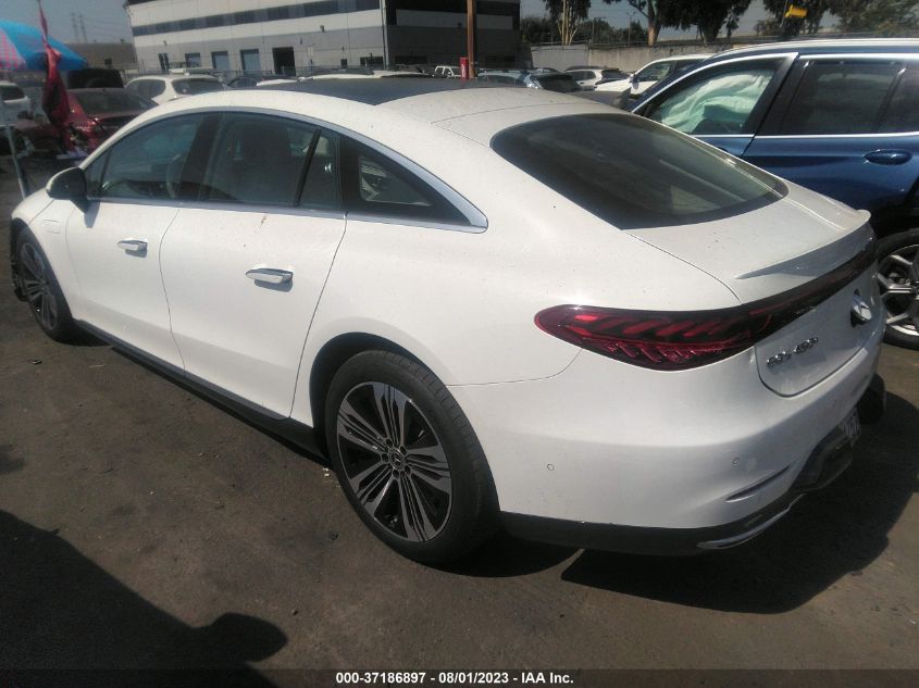 2022 MERCEDES-BENZ EQS EQS 450+ W1KCG2DB7NA008622