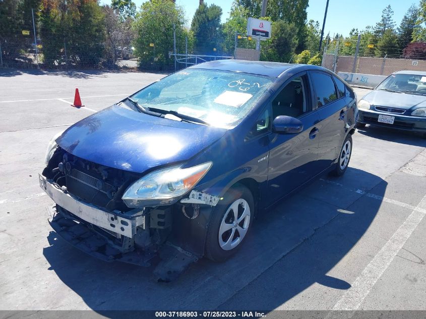 2015 TOYOTA PRIUS FOUR - JTDKN3DU8F1995414