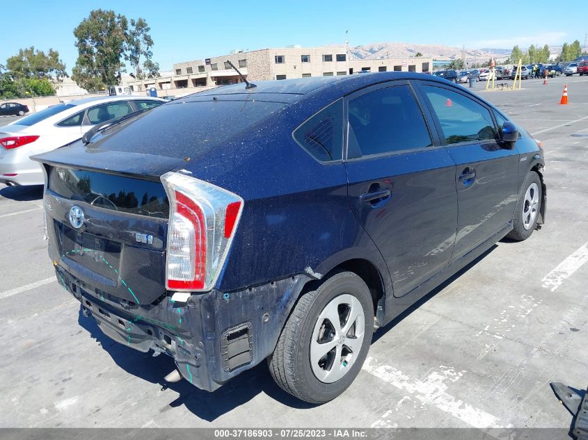 2015 TOYOTA PRIUS FOUR - JTDKN3DU8F1995414