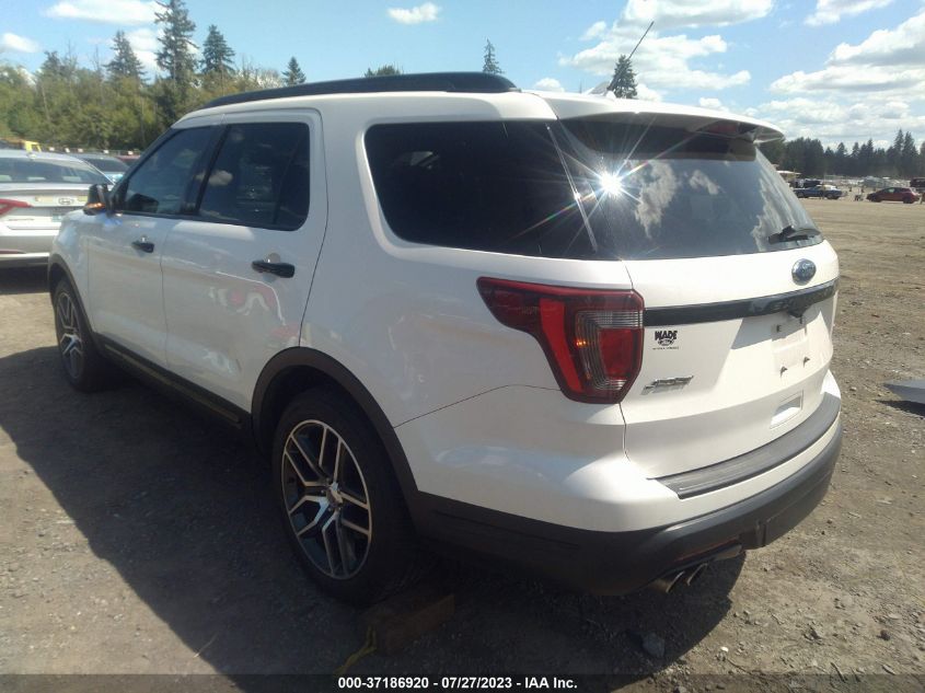 2019 FORD EXPLORER SPORT - 1FM5K8GT8KGA44283