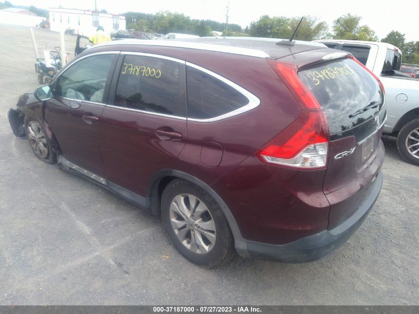 2013 HONDA CR-V EX-L - 5J6RM4H72DL054998