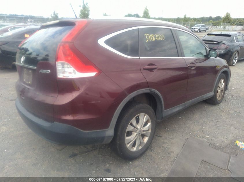 2013 HONDA CR-V EX-L - 5J6RM4H72DL054998