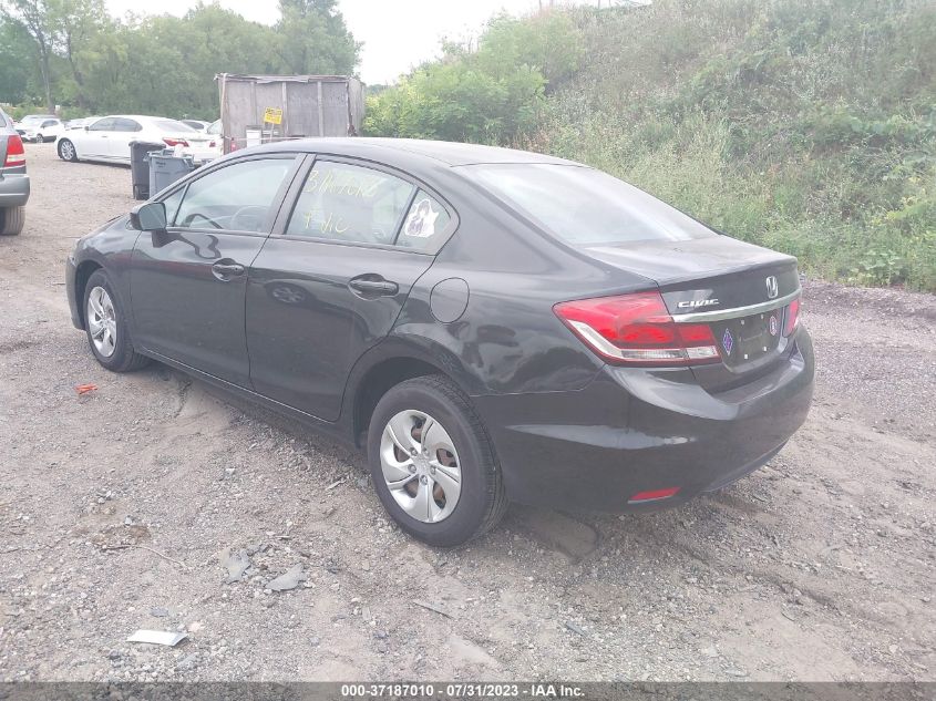2015 HONDA CIVIC SEDAN LX - 2HGFB2F57FH563488