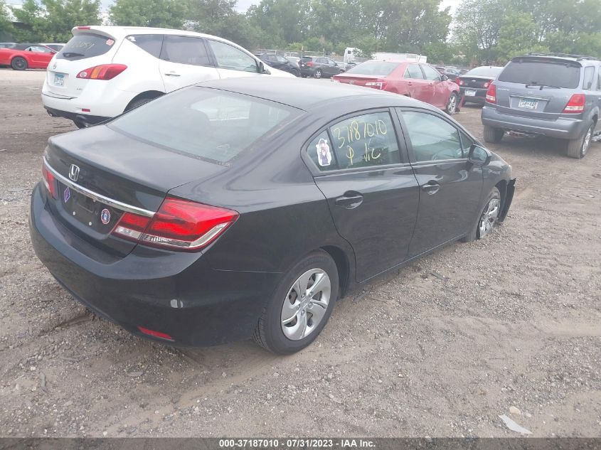 2015 HONDA CIVIC SEDAN LX - 2HGFB2F57FH563488
