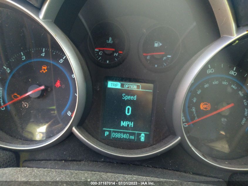 2014 CHEVROLET CRUZE LT - 1G1PC5SB4E7434589