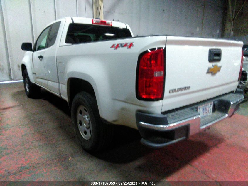 2016 CHEVROLET COLORADO 4WD WT - 1GCHTBEA8G1315897