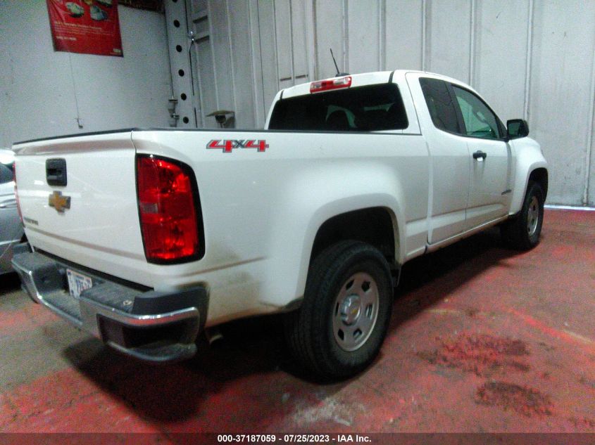 2016 CHEVROLET COLORADO 4WD WT - 1GCHTBEA8G1315897
