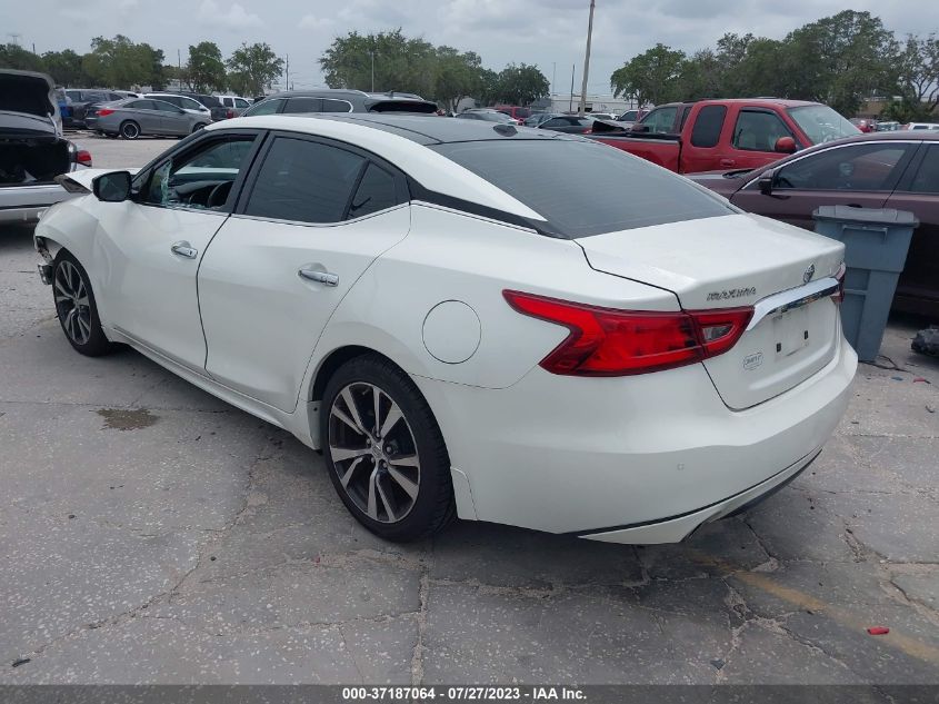 2017 NISSAN MAXIMA PLATINUM - 1N4AA6AP1HC391840