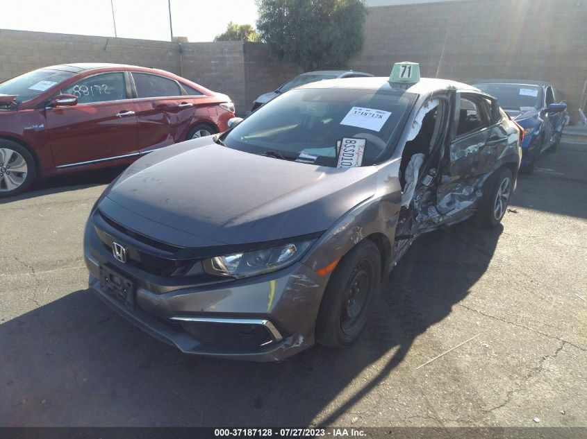 2020 HONDA CIVIC SEDAN LX - 19XFC2F62LE210250