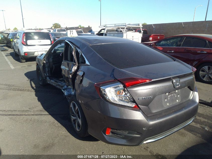 2020 HONDA CIVIC SEDAN LX - 19XFC2F62LE210250